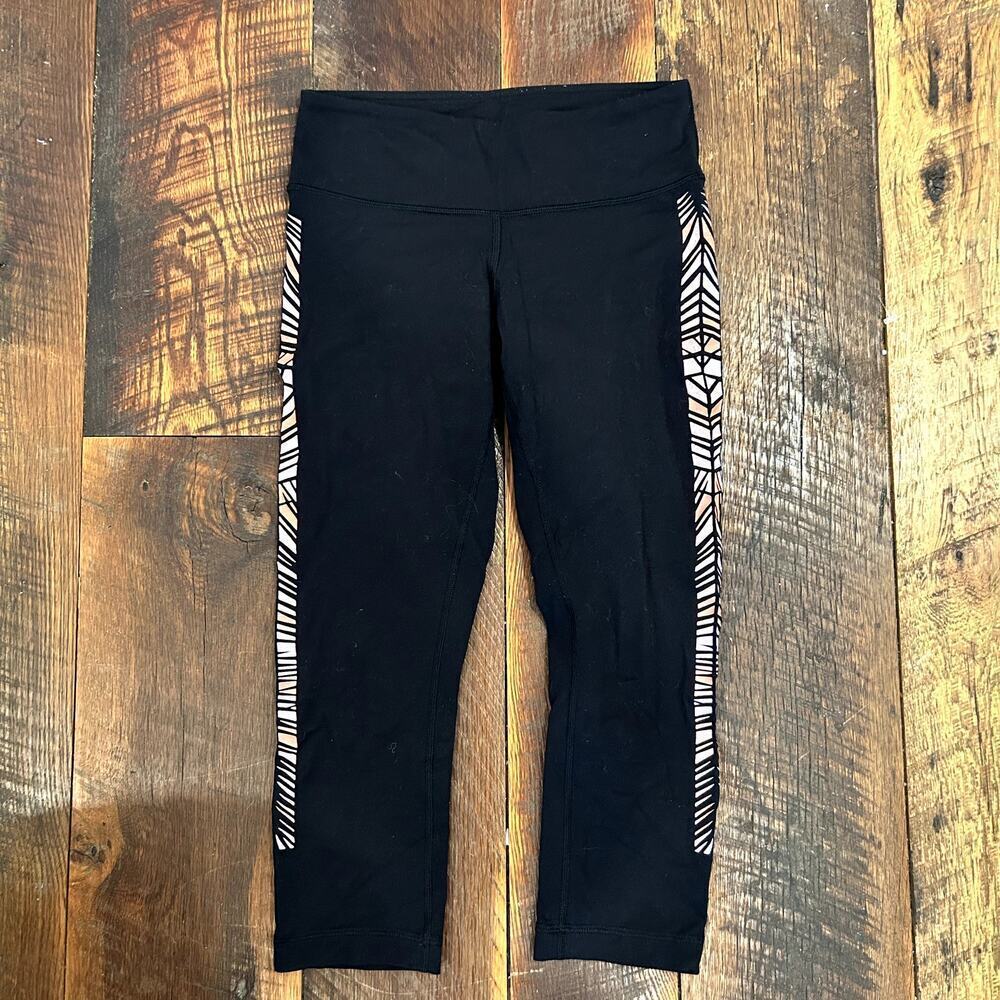 Lululemon Black Leggings Sz 4